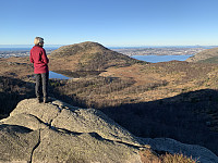 Utsikt til Dalsnuten og Stavanger.