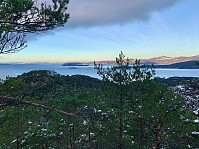 Utsikt mot Boknafjorden.