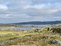Utsikt mot Finnesand og Rennesøy.