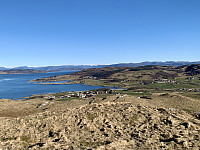 Utsikt østover mot Nordbø og Eltarvåg.