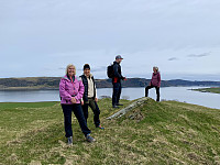 Utsikt mot Mastrafjorden og Rennesøy.