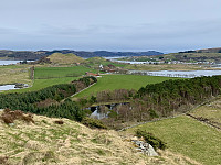 Utsikt mot østre del av Klosterøy.