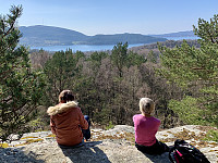 Utsikt mot Lifjellet og Lihalsen.