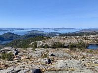Utsikt mot Boknafjorden.