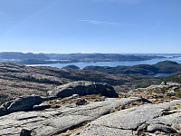 Utsikt mot Høgsfjorden.