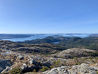 Utsikt mot Boknafjorden.