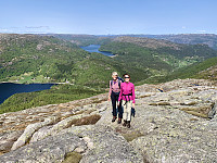 Utsikt mot Osen, Nespervatn og Espetveit.