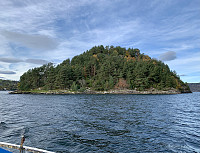 Gullholmen sett fra sør.
