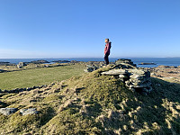 Toppen av Hellesøy.