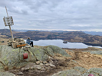 Utsikt mot Flassavatnet.