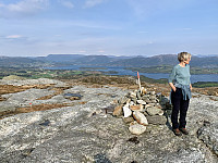 Utsikt mot Skjold, Døldarheia og Fuglen.