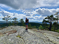 Utsikt sørover mot Hovdefjell.