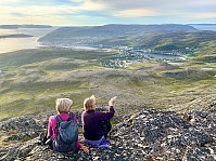 Utsikt mot Hammerfest.