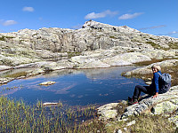 Fint toppområde.
