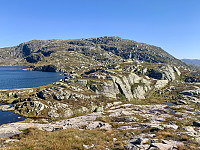 Litla Kaldavassheia sett fra sørsida av Krokavatnet.