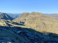 Holmanuten sett fra Hegerlandsnuten.