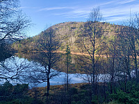 Gannaknuten sett fra østsida av Råsavatnet.