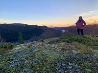 Toppen med Kondalsheia i bakgrunnen.