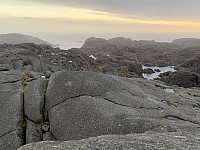 Utsikt mot munningen av Jøssingfjorden.