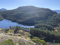 Utsikt mot Eldridåsen.