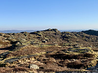 Storevarden (395) sett fra Dufjell (397).