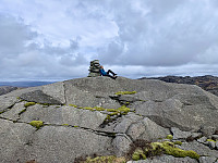Varden - som ikke er helt på toppen.