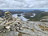 Utsikt mot Moslivatnet.