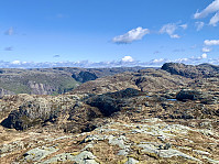 Utsikt mot Austrumdalen og Rambjørknuten.