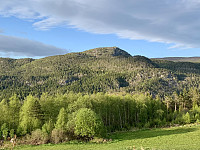 Voreknuten sett fra Haddeland.