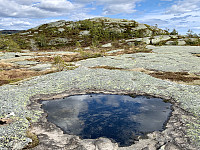 Toppområdet.