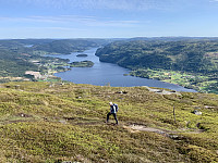 På vei mot toppen.