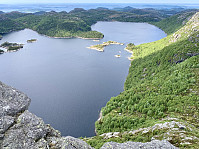 Utsikt mot Nagastølen.