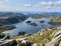 Utsikt mot Stølsvatnet.
