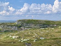 Hotten med den karakteristiske varden sett fra sør.
