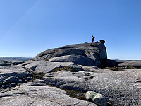 Denne knausen er toppen av Reinsstølheia.