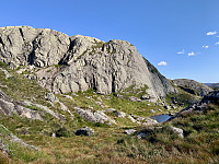 Slettheia sett fra nordvest.