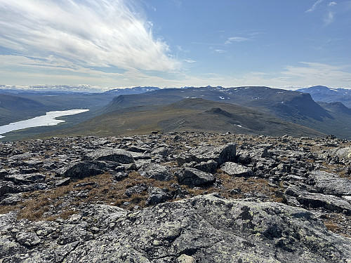 Praktfull utsikt over Jotunheimen.
