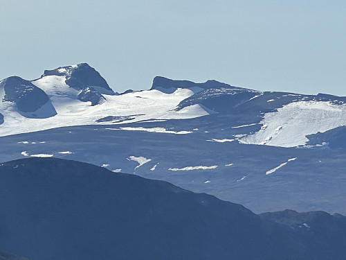 Galdhøpiggen sett fra Vestre