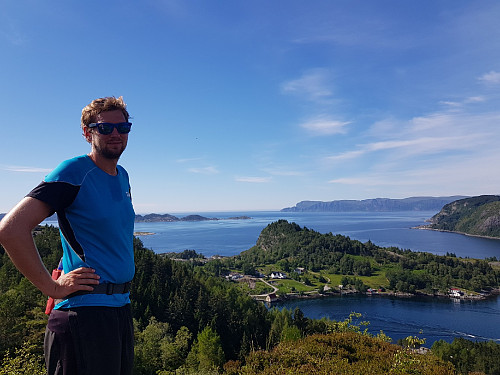 Flott utsikt fra Venøya