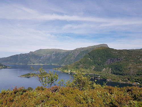 Kvamfjellet fra Venøya