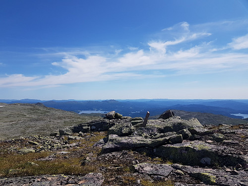 Utsikt fra toppen av Husnuten