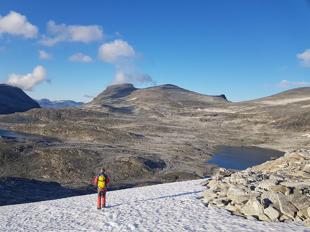 På vei ned fra Kaldhøa