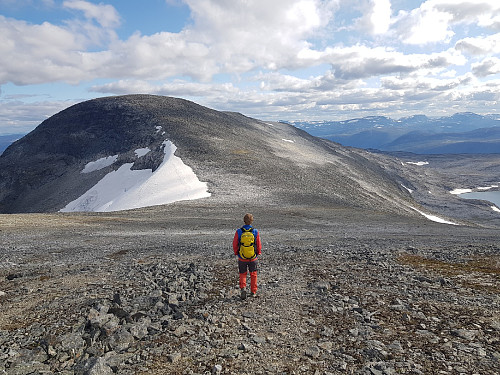 På vei mot Kaldbottinden