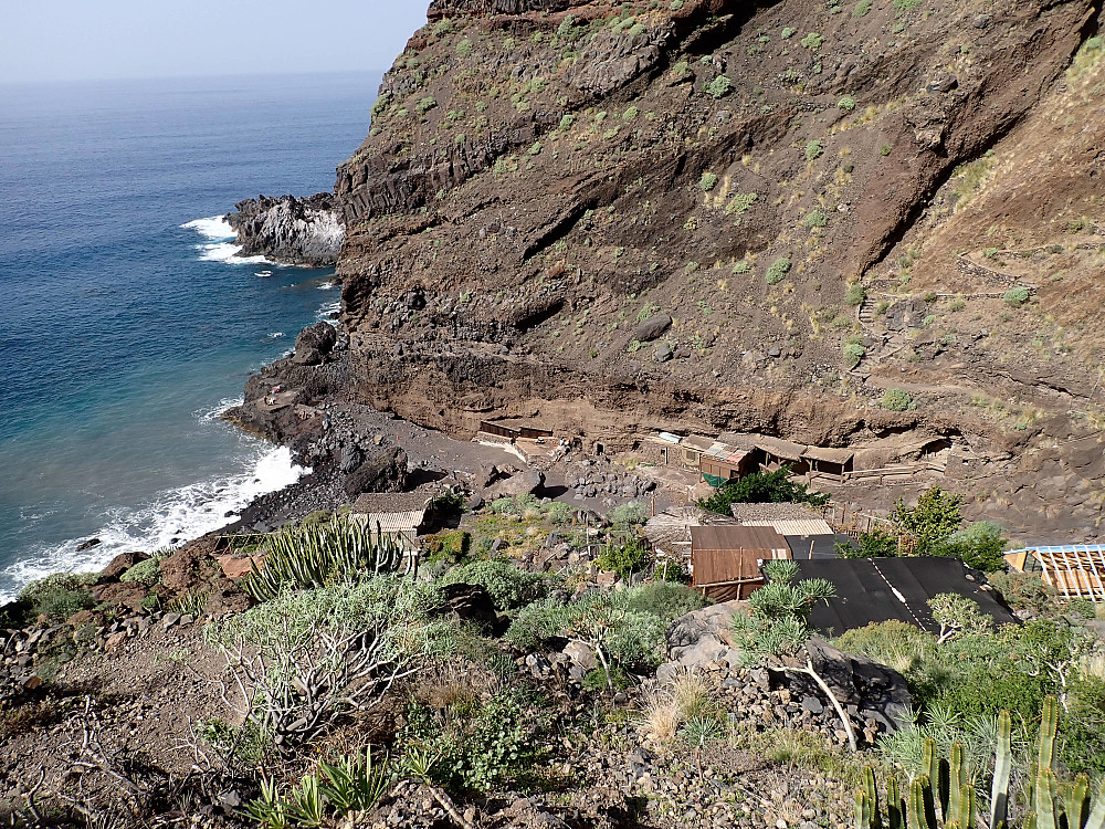 Bygningene ved Playa de Jorado 