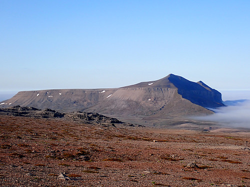 Misery sett fra Antarticfjellet