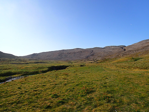 Antarticfjellet sett fra Revdalen
