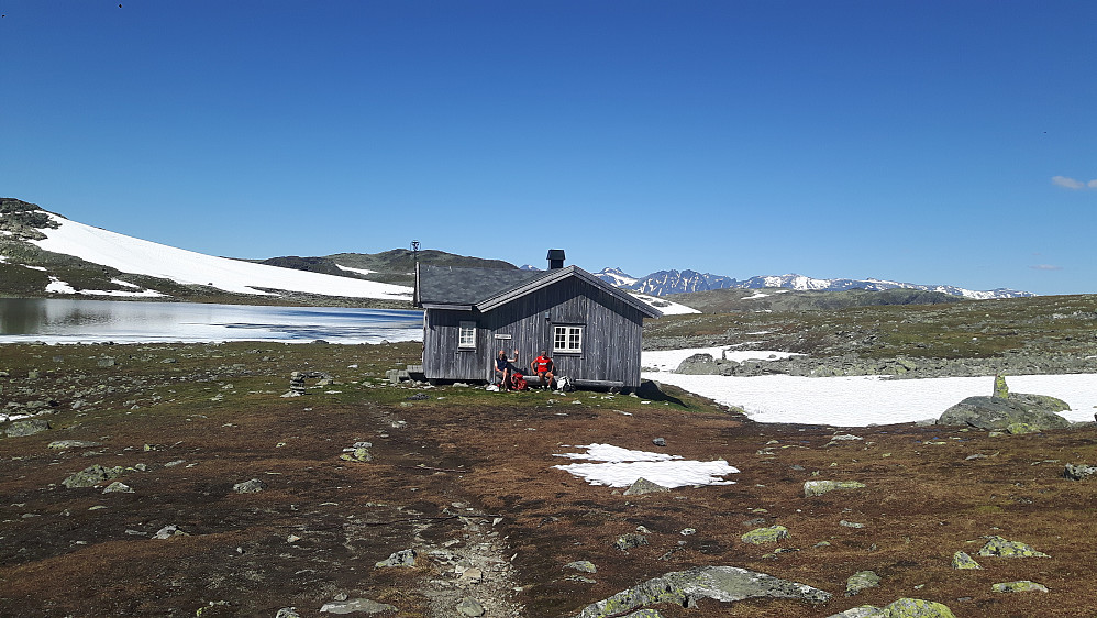 På plass som avtalt.