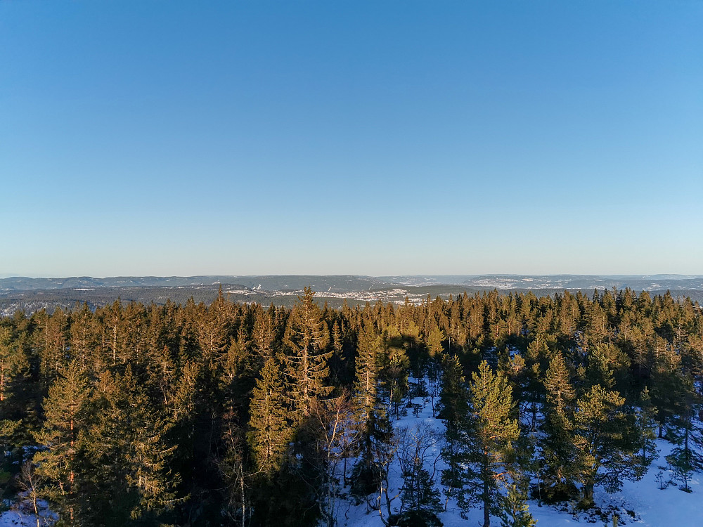 Utsikt fra tårnet
