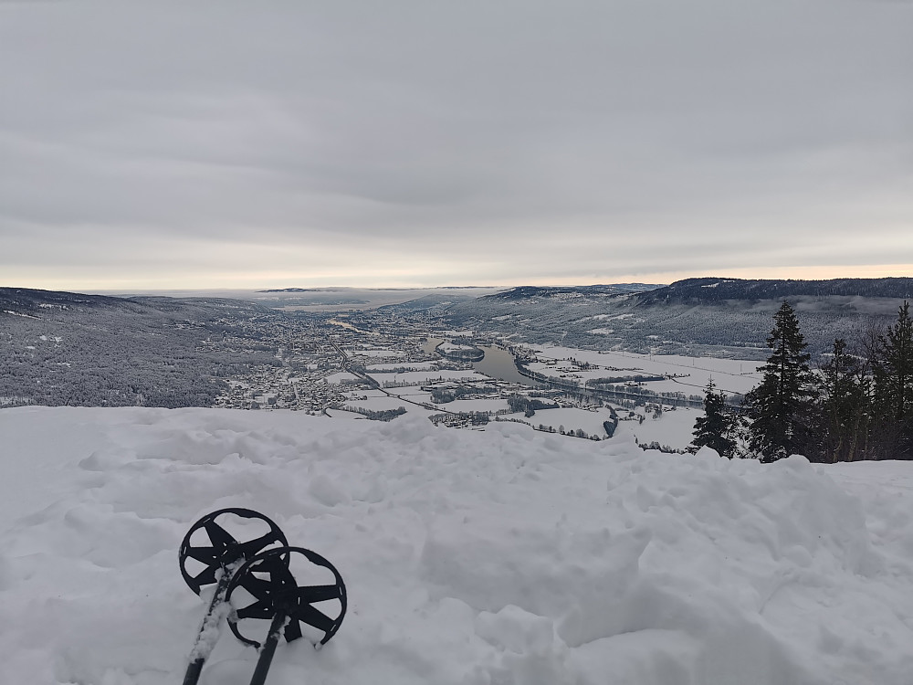 Utsikt fra Solbergfjellet