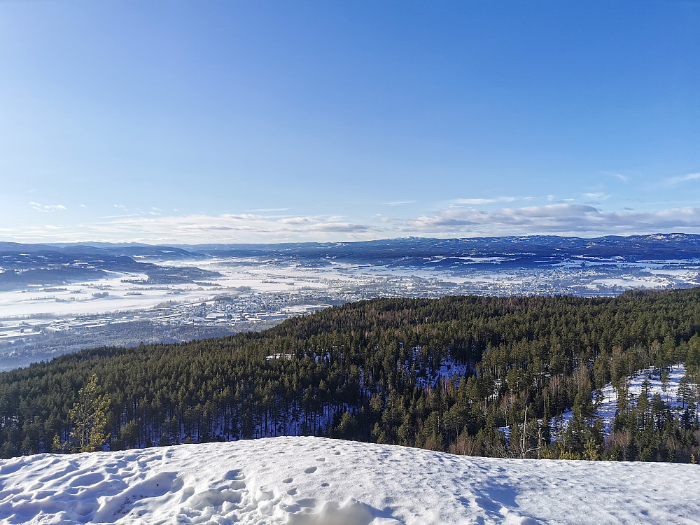 Utsikt fra Kobberdokkfjellet